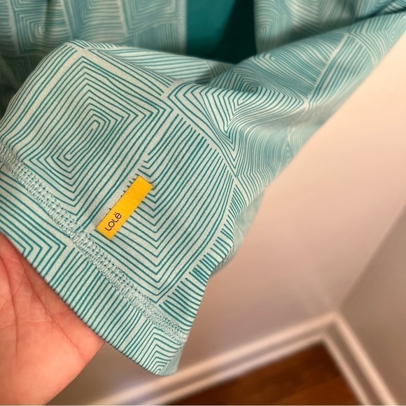 Lole Guell Tank Top with Racerback in Aqua Splash Square - Picture 8 of 14